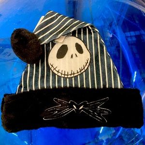 Nightmare before Christmas Jack Skellington Santa hat